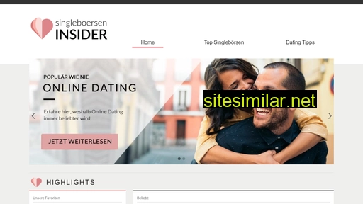 singleboersen-insider.ch alternative sites