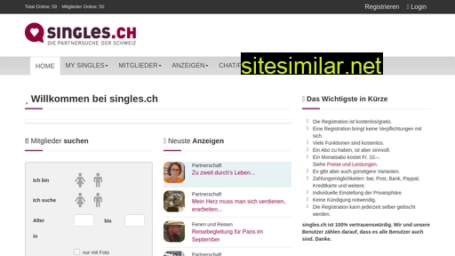 singles.ch alternative sites