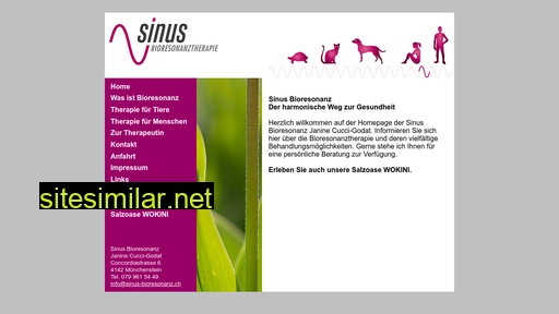sinus-bioresonanz.ch alternative sites