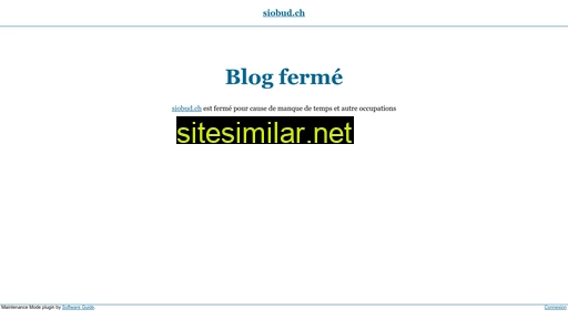 siobud.ch alternative sites