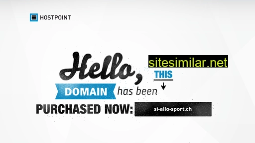si-allo-sport.ch alternative sites