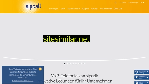 sipcall.ch alternative sites