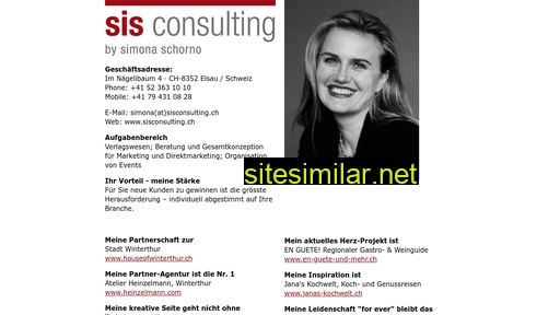 sisconsulting.ch alternative sites