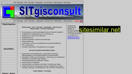 sitgisconsult.ch alternative sites