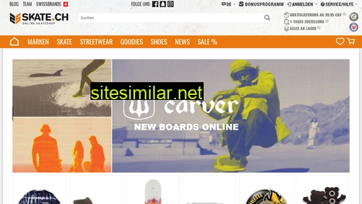 skate.ch alternative sites