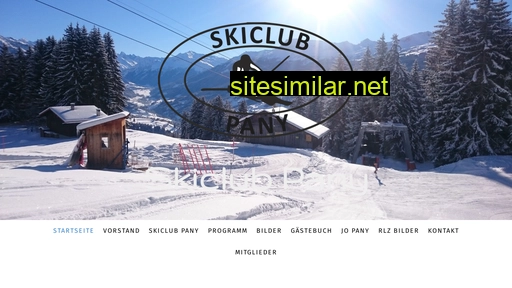 skiclub-pany.ch alternative sites