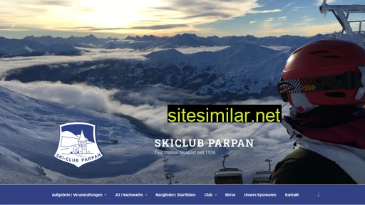 skiclubparpan.ch alternative sites