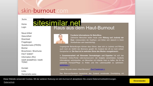 skinburnout.ch alternative sites