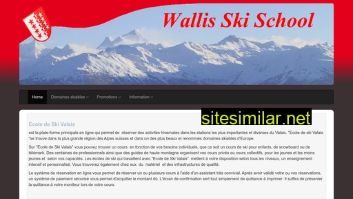 skischool-valais.ch alternative sites