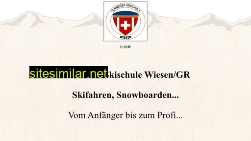 skischulewiesen.ch alternative sites