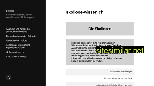skoliose-wissen.ch alternative sites
