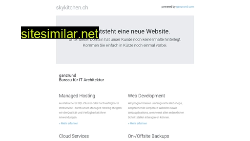 skykitchen.ch alternative sites