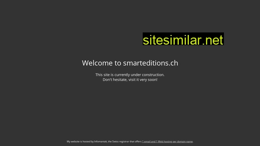 smarteditions.ch alternative sites