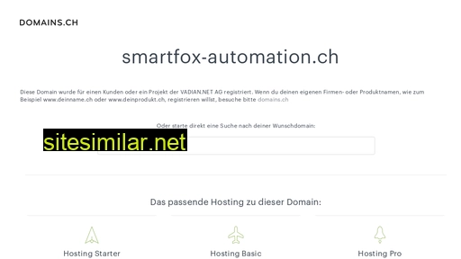 smartfox-automation.ch alternative sites