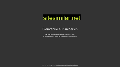 snider.ch alternative sites
