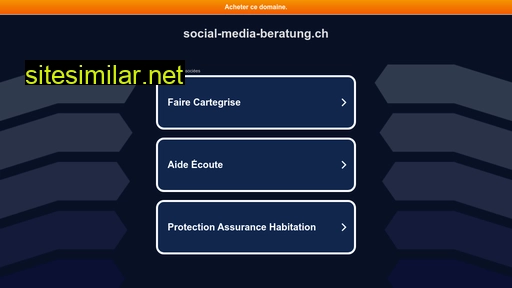 social-media-beratung.ch alternative sites