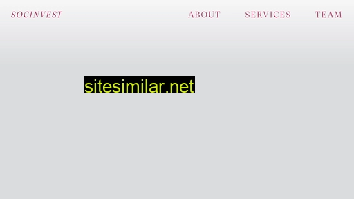socinvest.ch alternative sites