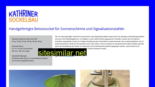 sockelbau.ch alternative sites