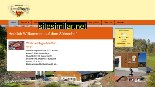soehrenhof.ch alternative sites
