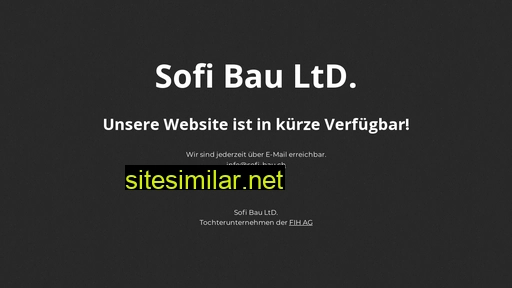 sofi-bau.ch alternative sites