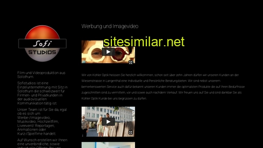 sofistudios.ch alternative sites