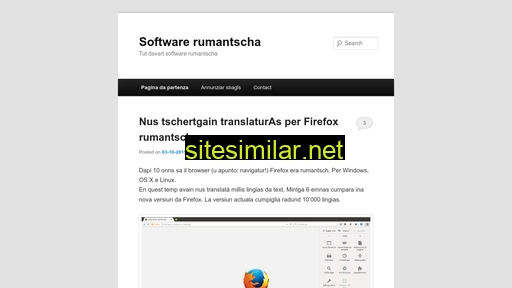 software-rumantscha.ch alternative sites