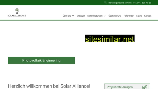 solaralliance.ch alternative sites