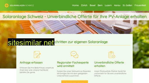 solaranlagen-schweiz.ch alternative sites