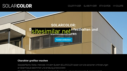 solarcolor.ch alternative sites