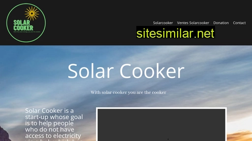 solarcooker.ch alternative sites