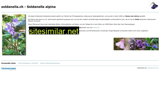 soldanella.ch alternative sites