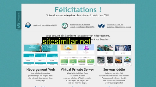 soleyrion.ch alternative sites