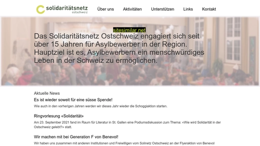 solidaritaetsnetz.ch alternative sites