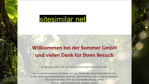 sommergmbh.ch alternative sites