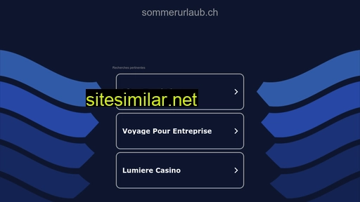 sommerurlaub.ch alternative sites
