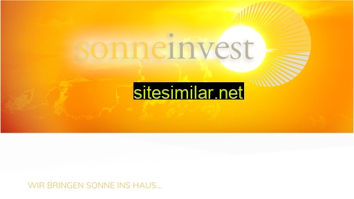 sonneinvest.ch alternative sites