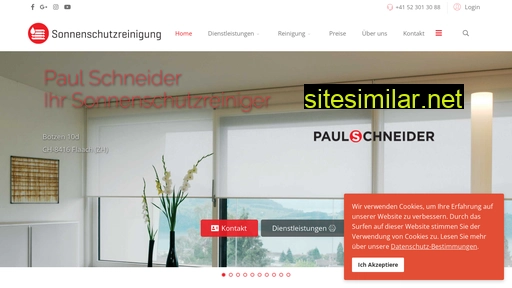 sonnenschutzreinigung.ch alternative sites