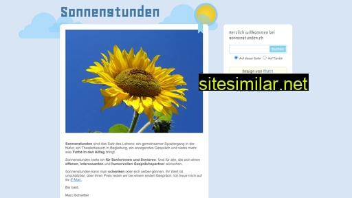 sonnenstunden.ch alternative sites