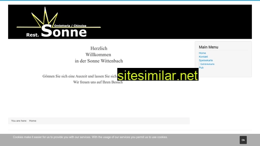 sonne-wittenbach.ch alternative sites