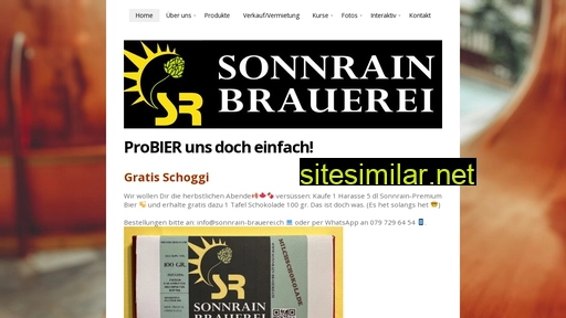 sonnrain-brauerei.ch alternative sites