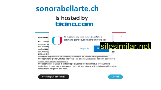 sonorabellarte.ch alternative sites