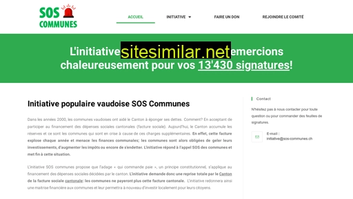 sos-communes.ch alternative sites