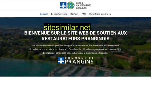 soutien-aux-restaurants-prangins.ch alternative sites