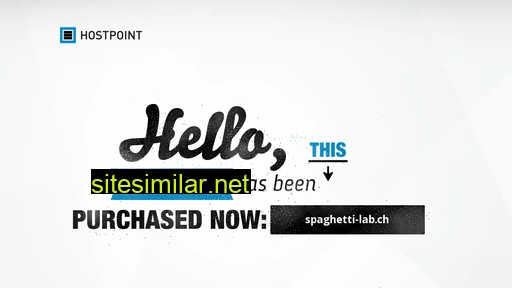 spaghetti-lab.ch alternative sites