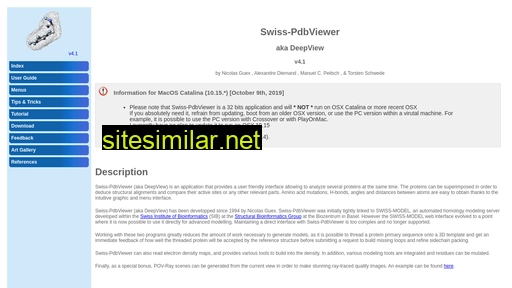 spdbv.unil.ch alternative sites