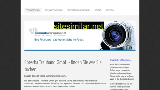 spescha-treuhand.ch alternative sites