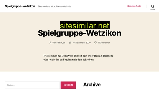 spielgruppe-wetzikon.ch alternative sites