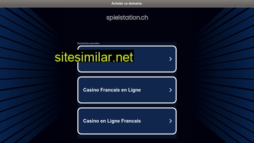 spielstation.ch alternative sites