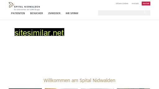 spital-nidwalden.ch alternative sites