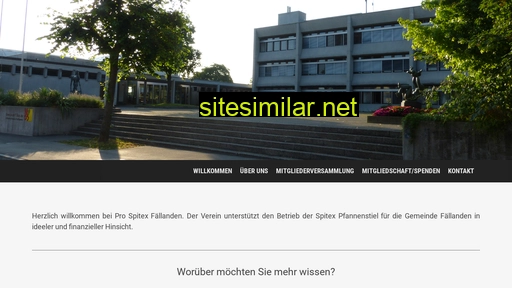 spitex-faellanden.ch alternative sites